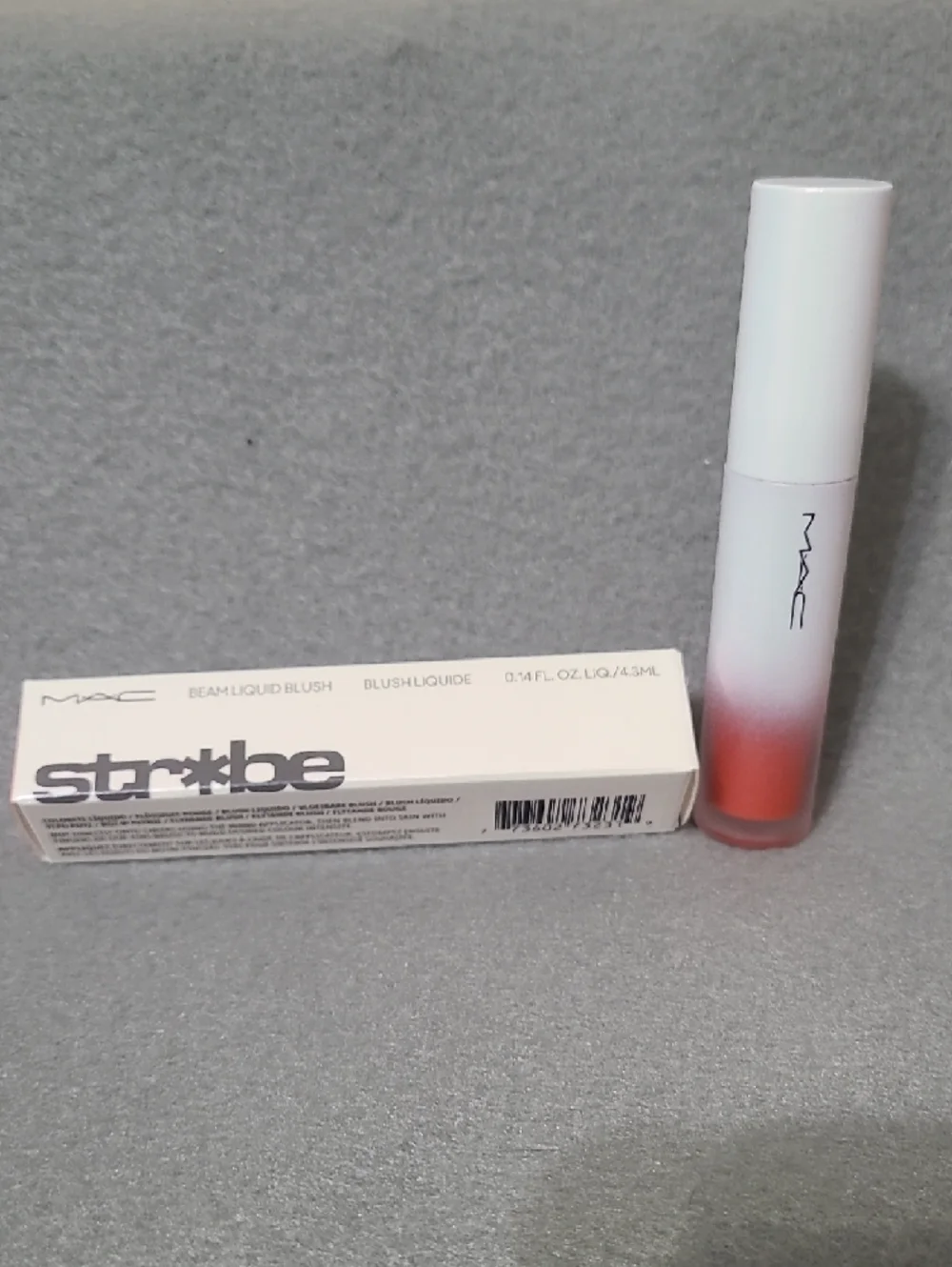 MAC Strobe Beam Liquid Blush .14 oz / 4.3ml - Apricot Jelly - New in Box